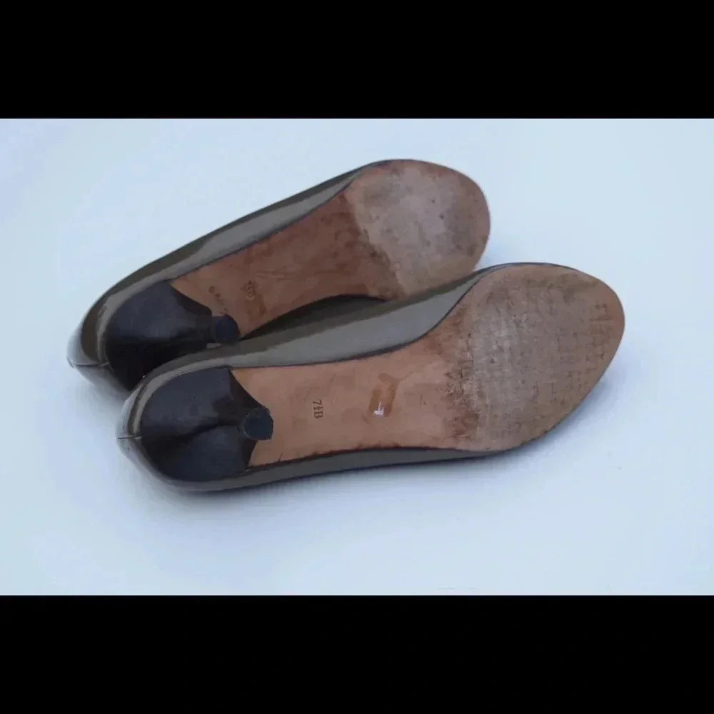 Cole Haan patent pumps